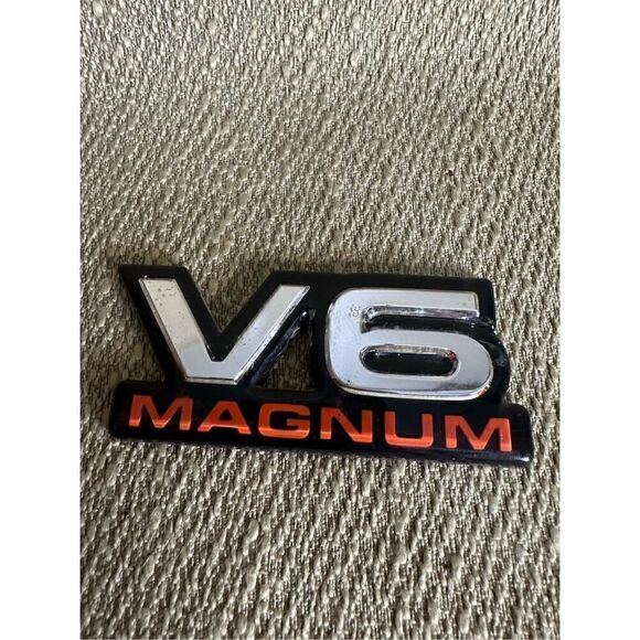 Dodge Ram V6 Magnum door fender emblem badge decal logo OEM Genuine Original - Picture 6 of 8